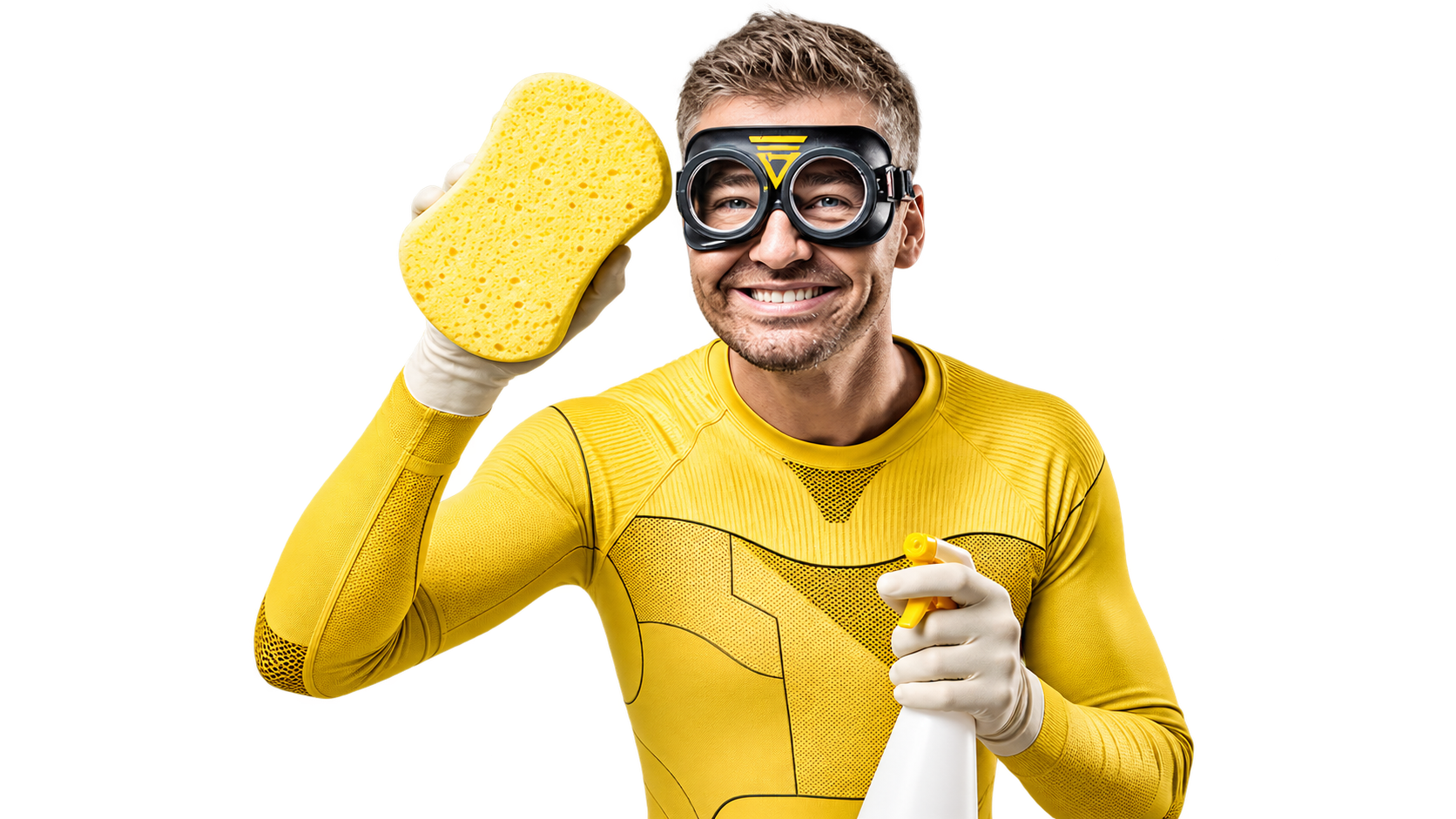 VS Clean Reinigungsmotiv mit Schwamm